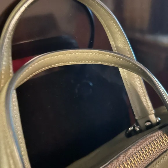 Coach Olive Green Satchel - Picture 6 of 10